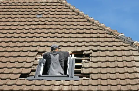 Pose de velux - Désertines